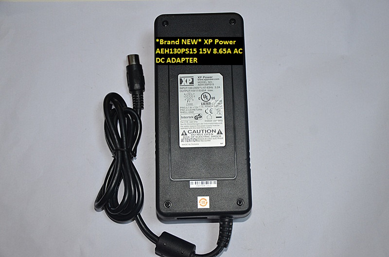 *Brand NEW* AEH130PS15 XP Power 15V 8.65A AC DC ADAPTER